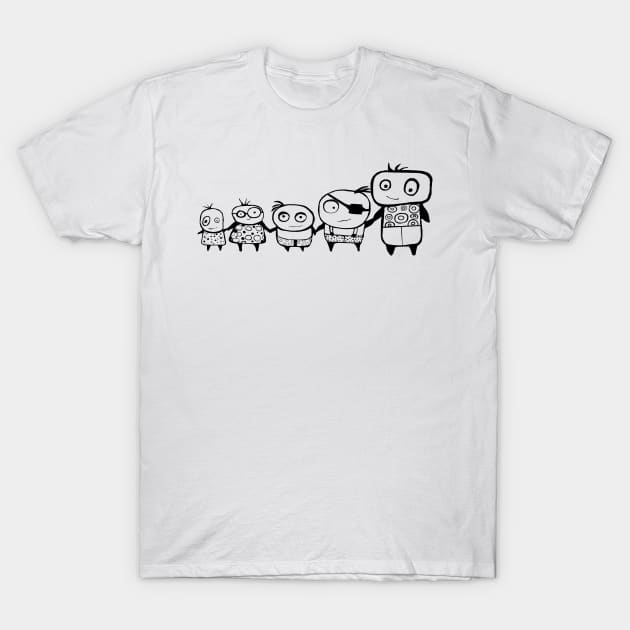 Happy Kids T-Shirt by msmart